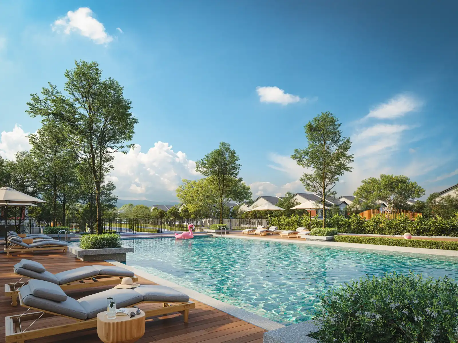 Embun Hills residents clubhouse swimming pool