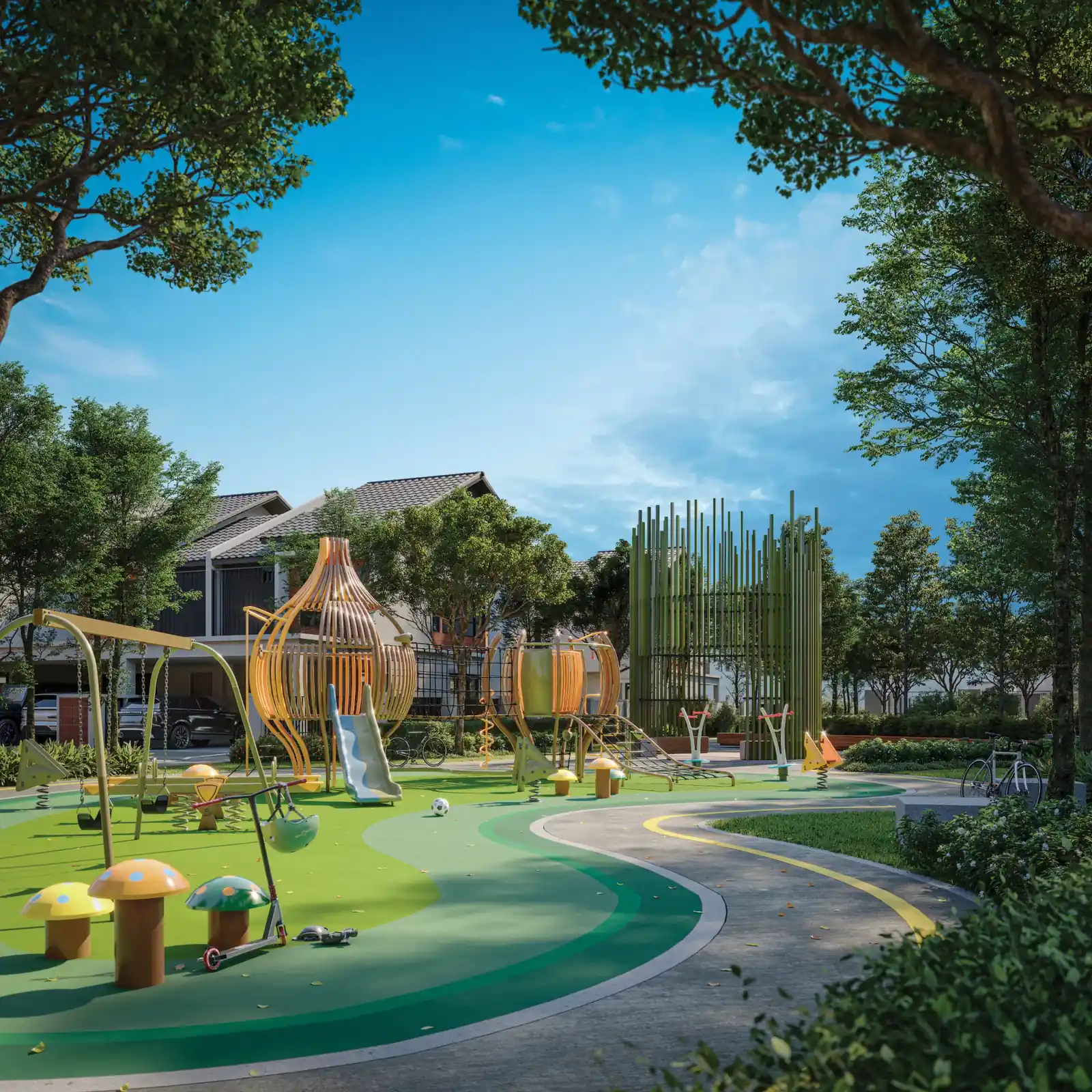 Embun Hills play with nature kids playground