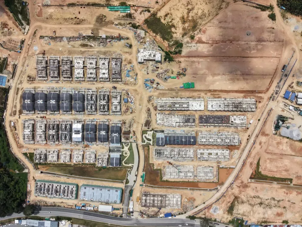 Embun Hills site progress photo, June 2026